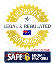 Legal & Regulated Australian Badge